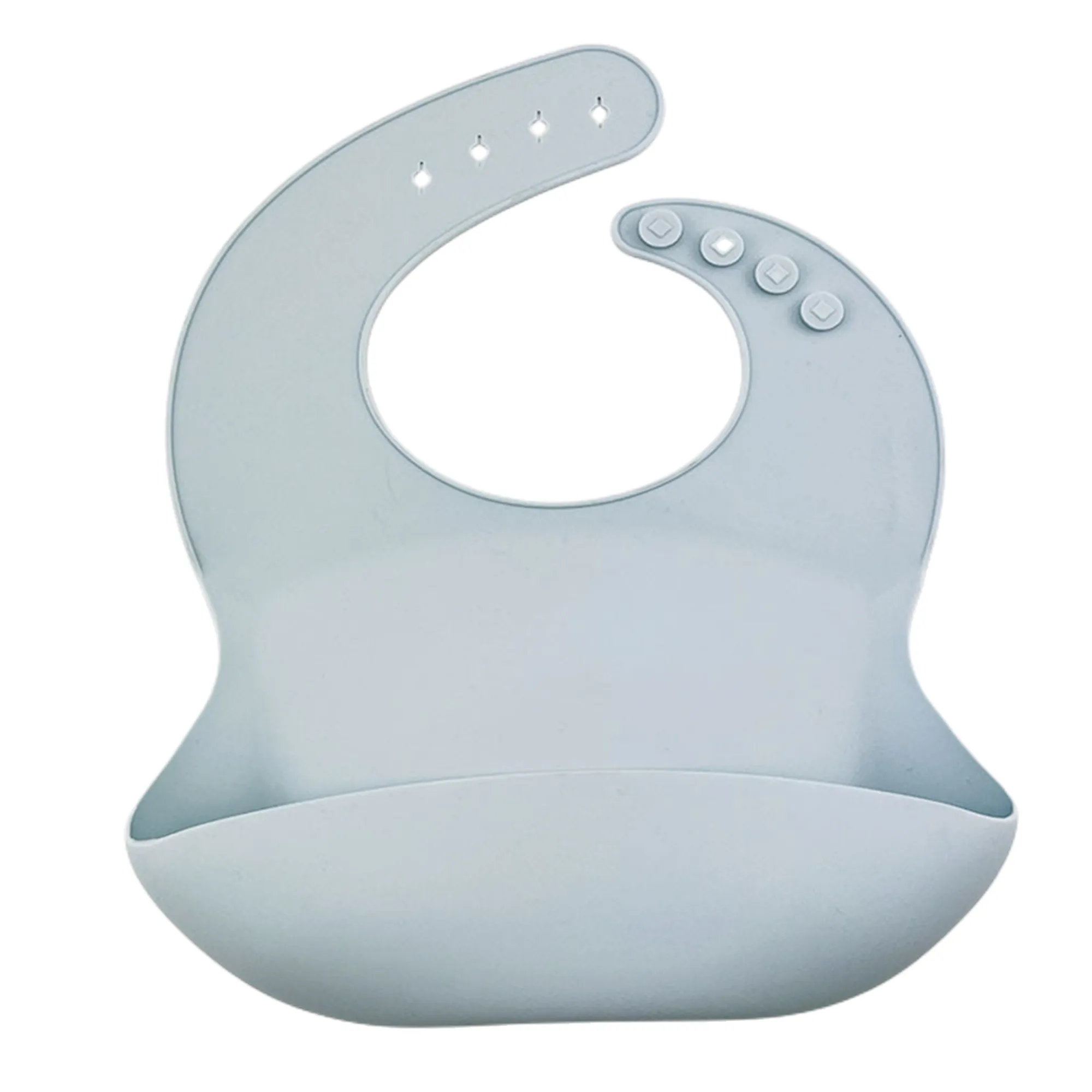 Unisex Waterproof Silicone Baby Bibs 14