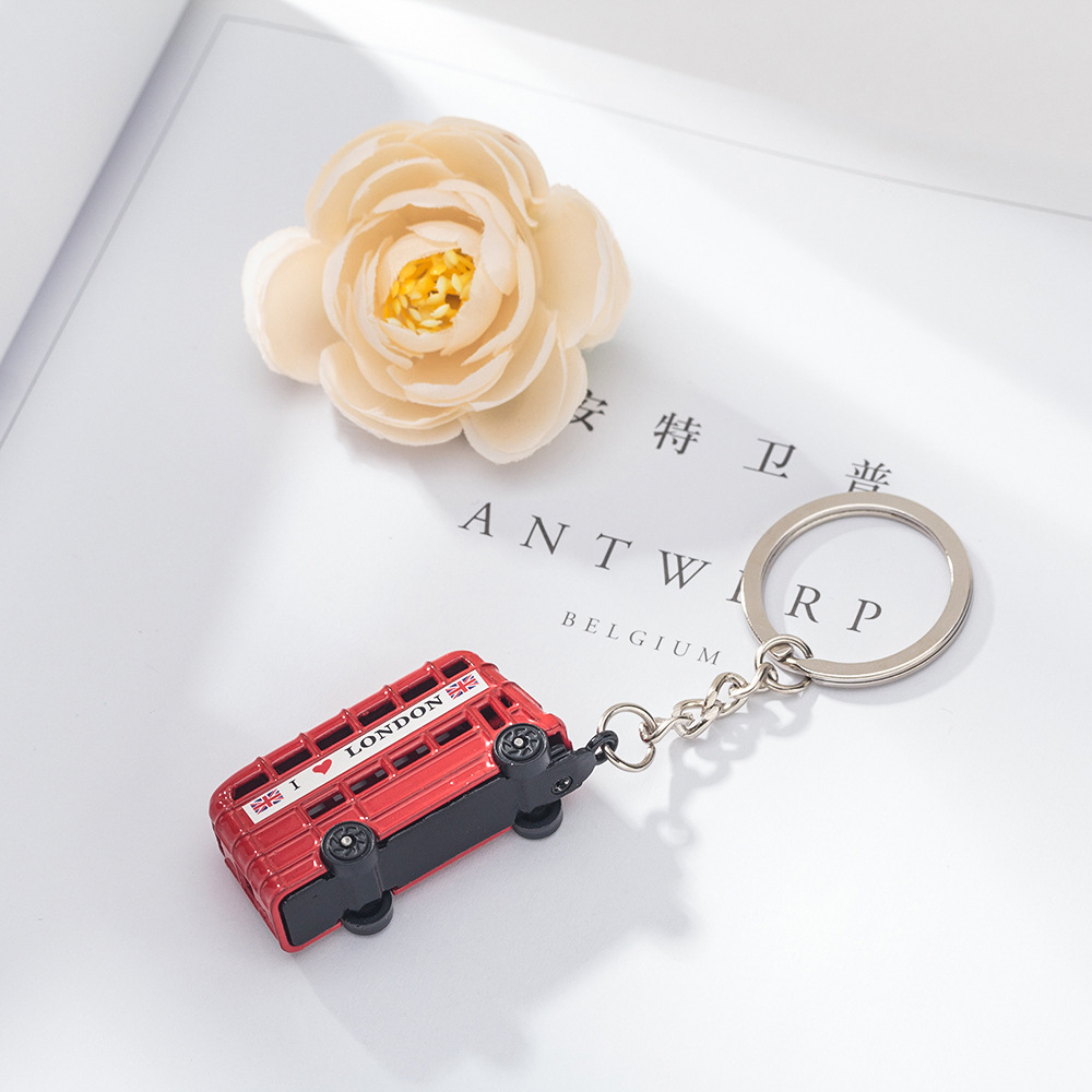 Creative British Bus Keychain 5
