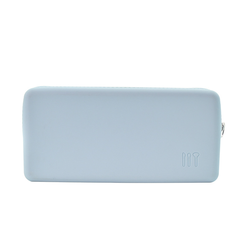 Silicone Large Capacity Outdoor Travel Zipper Makeup Bag 6