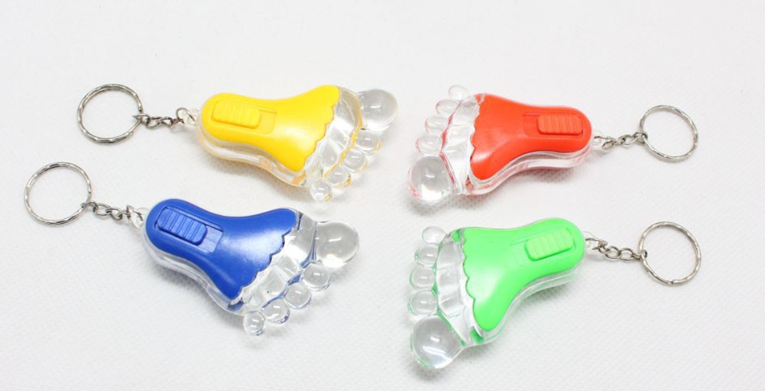 Little Feet LED Light Keychain 1