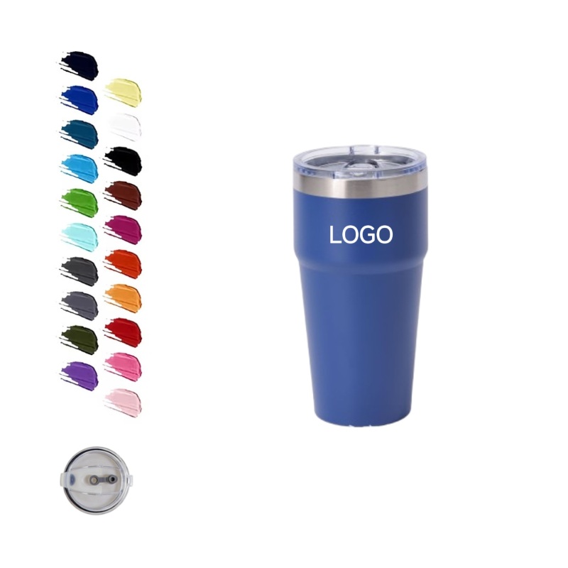 26 oz Stainless Steel Tumbler W/ Lid 1