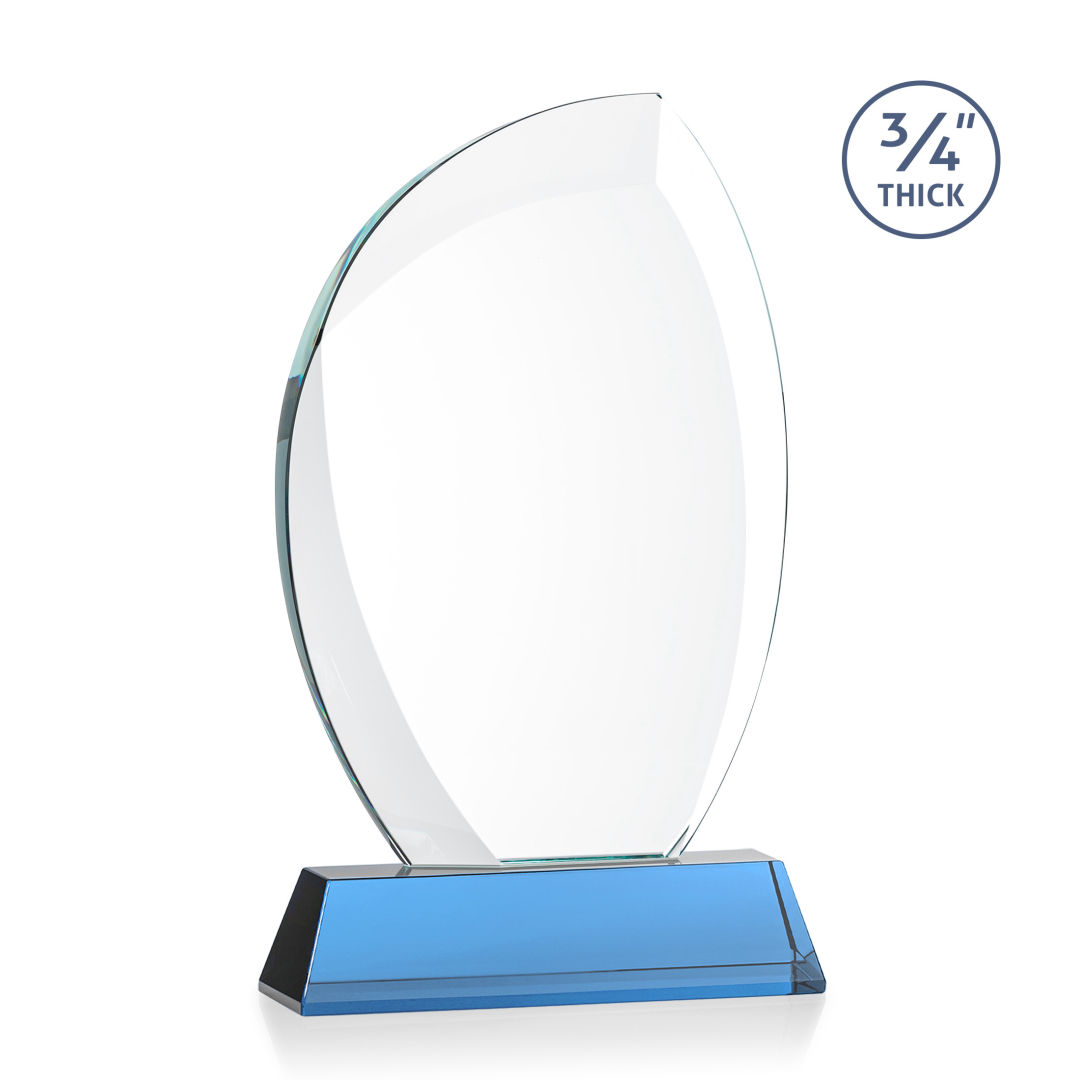 Wichita VividPrint™ Award on Newhaven Base - Sky Blue 7