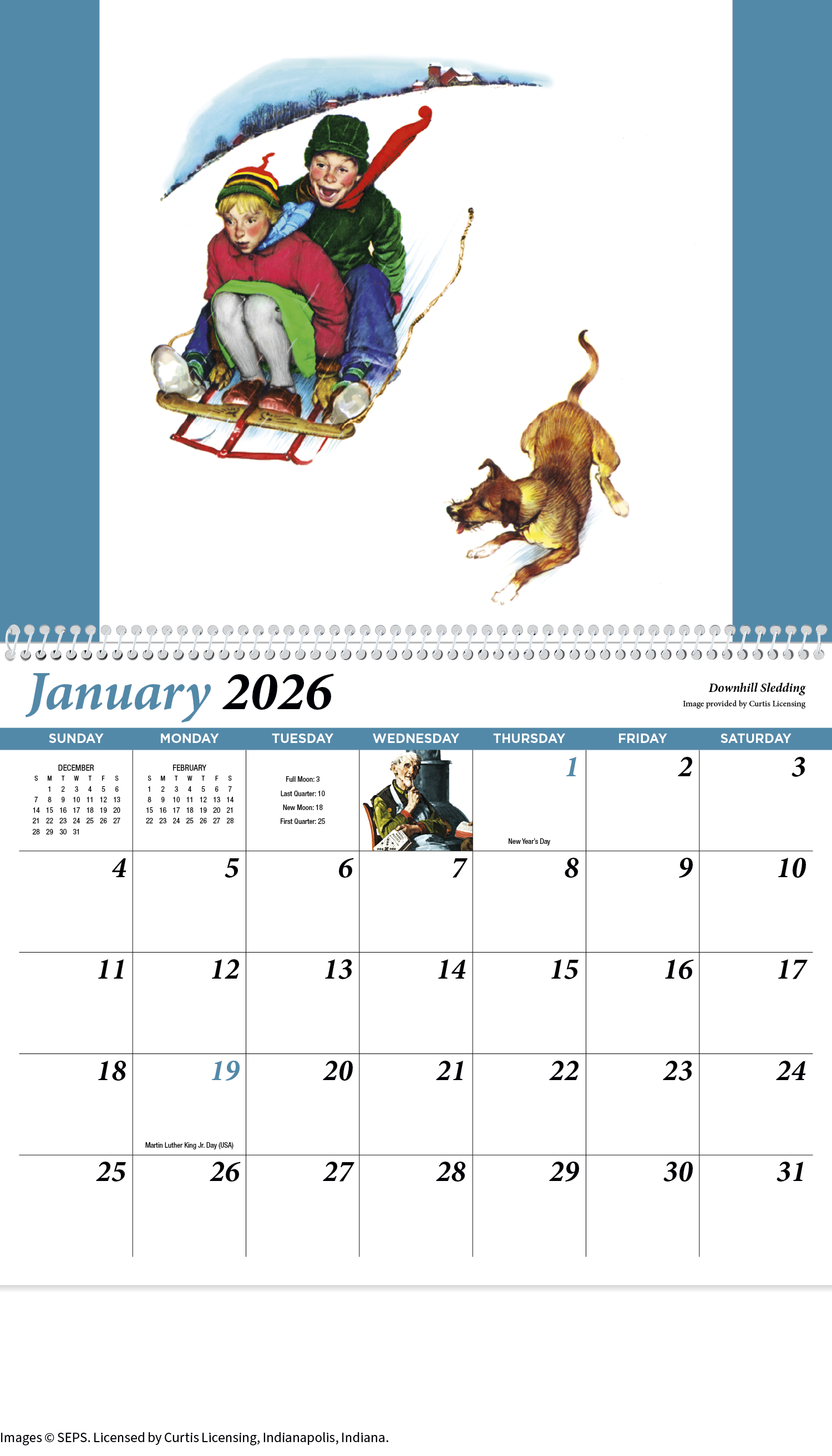 HotLine® Products Rockwell Pharmacy Special Markets Calendar 3