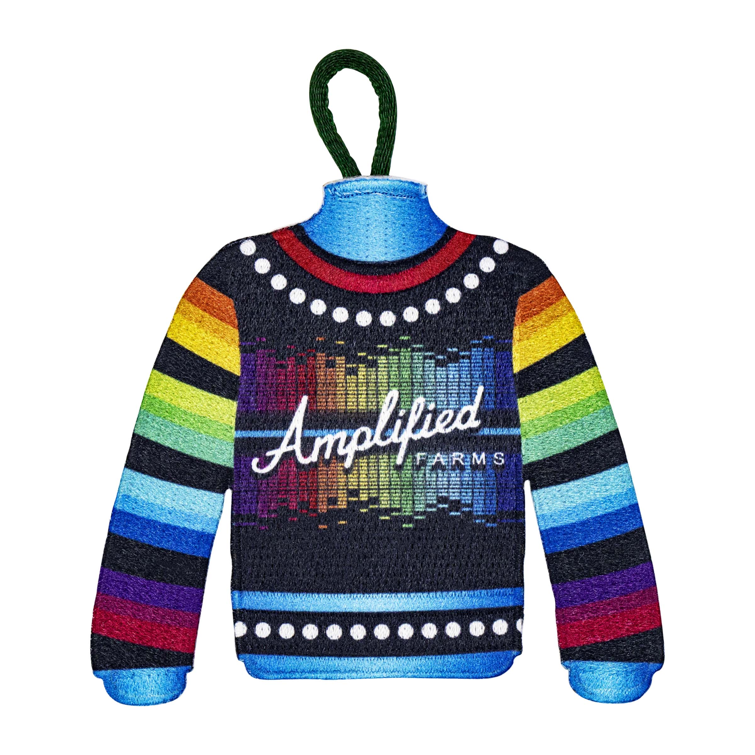 Custom Pin Pointe Embroidered Ornaments 4