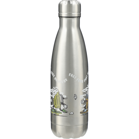 Copper Vacuum Insulated Bottle 17oz, custom water bottle with logo imprint 108