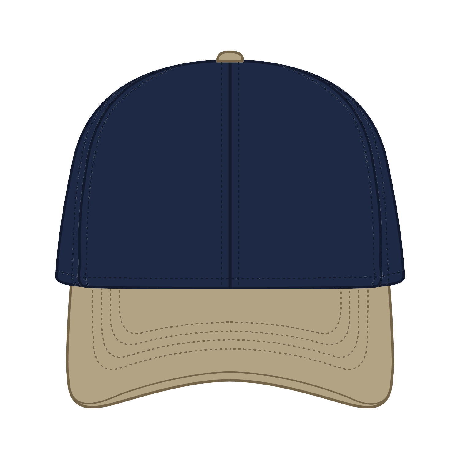 OTTO CAP® 4 Panel Ponytail Cap 28