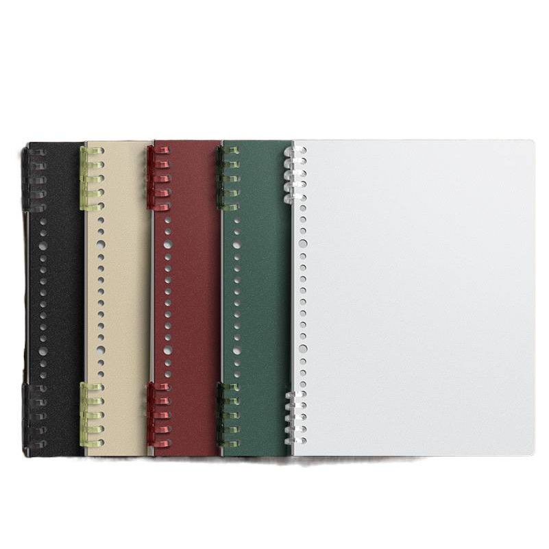 10 Color Plastic Cover Lined Journals for Writing 120 Sheets Wide Ruled Notebook 2