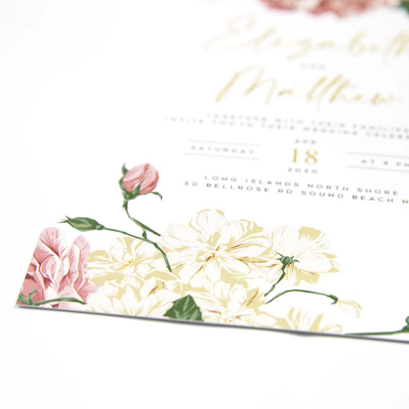 Custom Full Color 5 X 7 Inch Invitation Cards 16