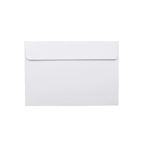 White Windowed Paper Envelope 4