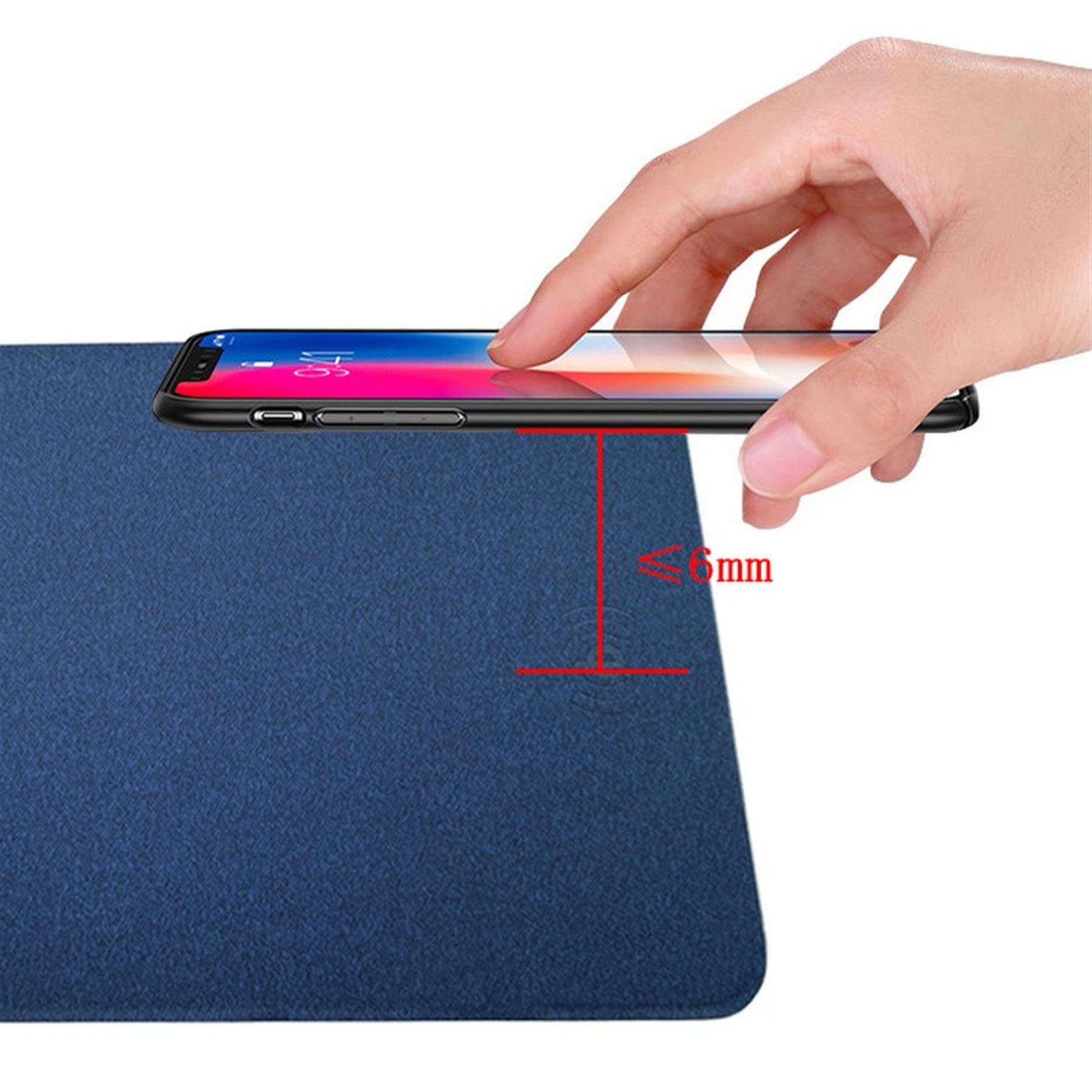 2 In 1 Mouse Pad With 15W Wireless Charger 18