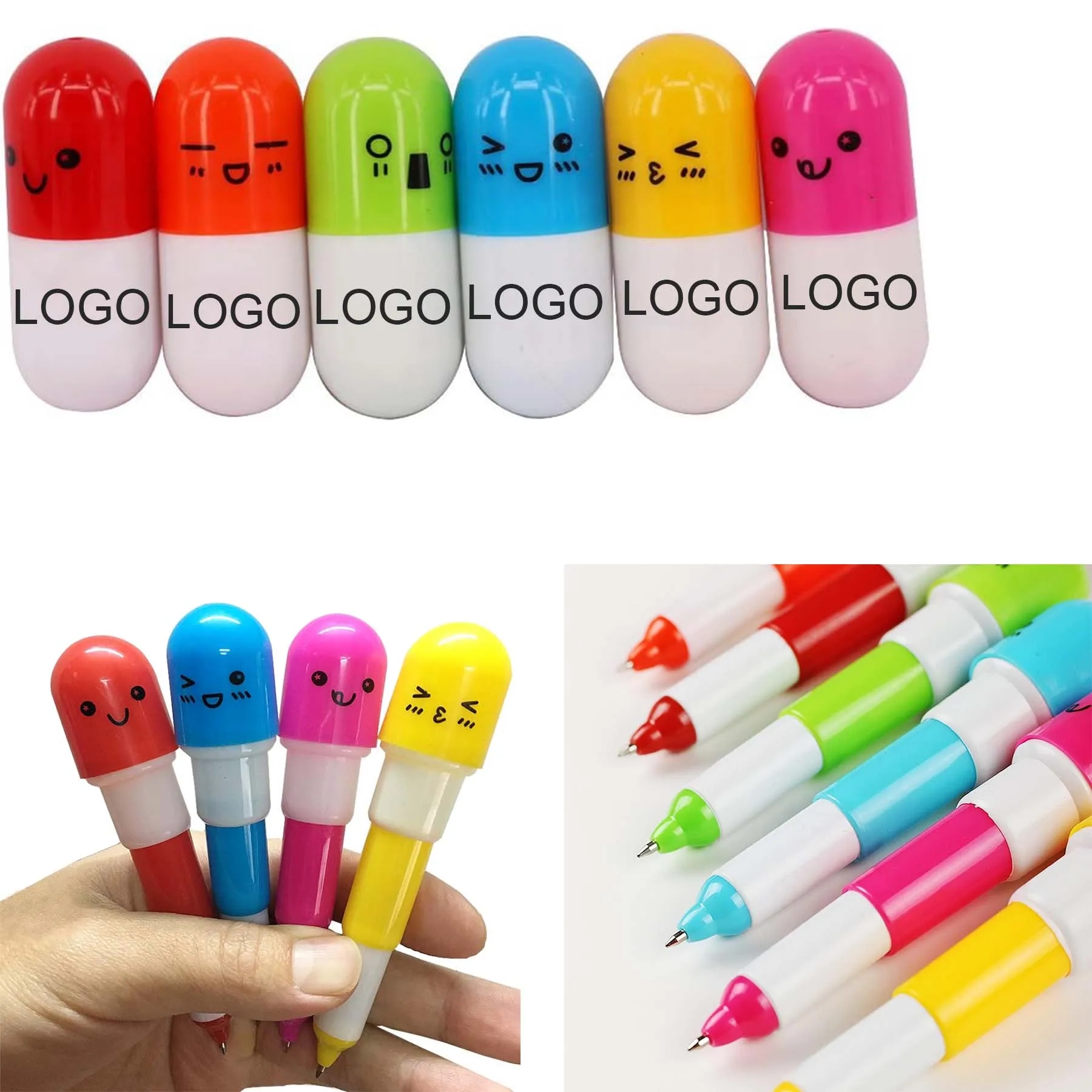 Retractable Pill Ballpoint Pen 1