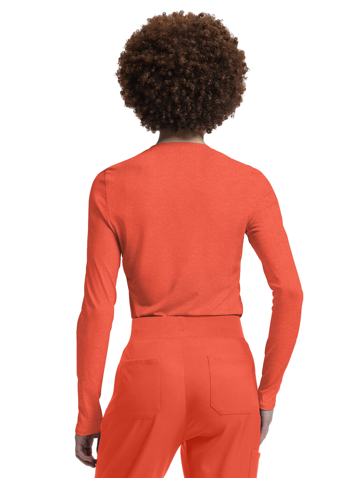 White Cross - VIBE - Women's Shirttail Hemline Underscrub Tee 25