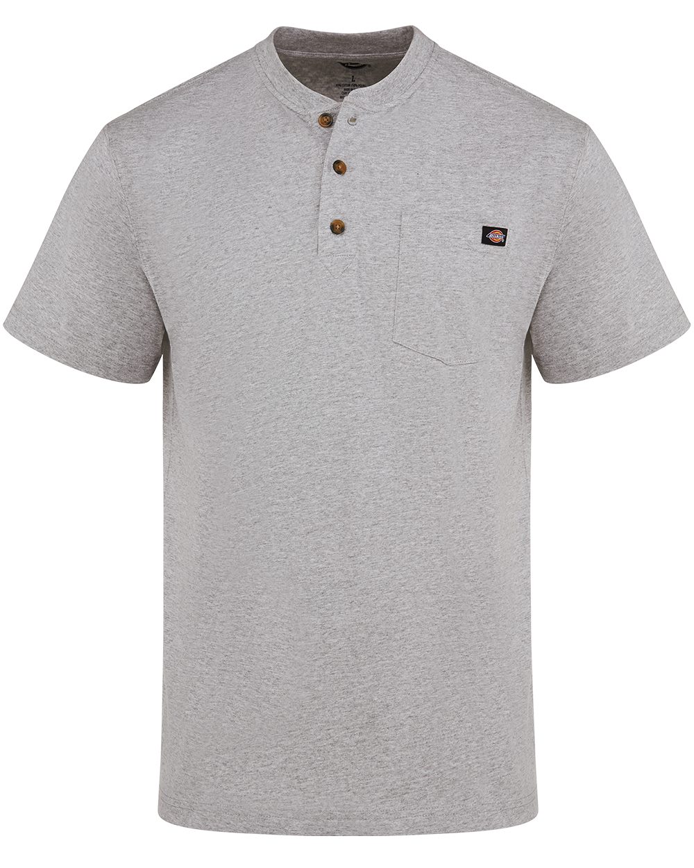 Heavyweight Traditional Short Sleeve Henley Tall Sizes