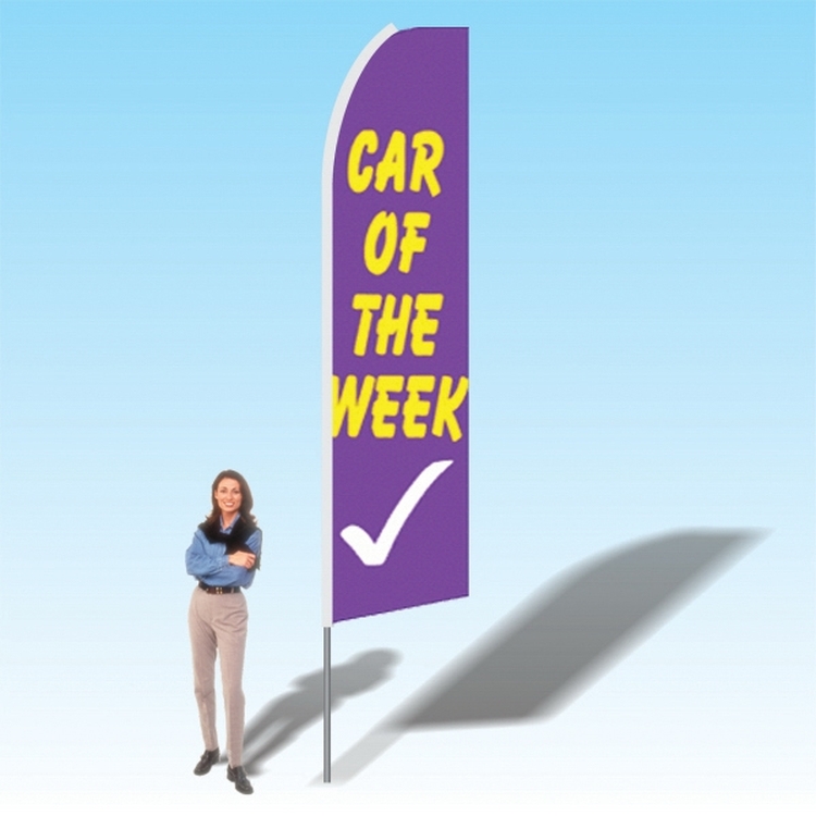 15FT Car of the Week Advertising Banner Flag 2