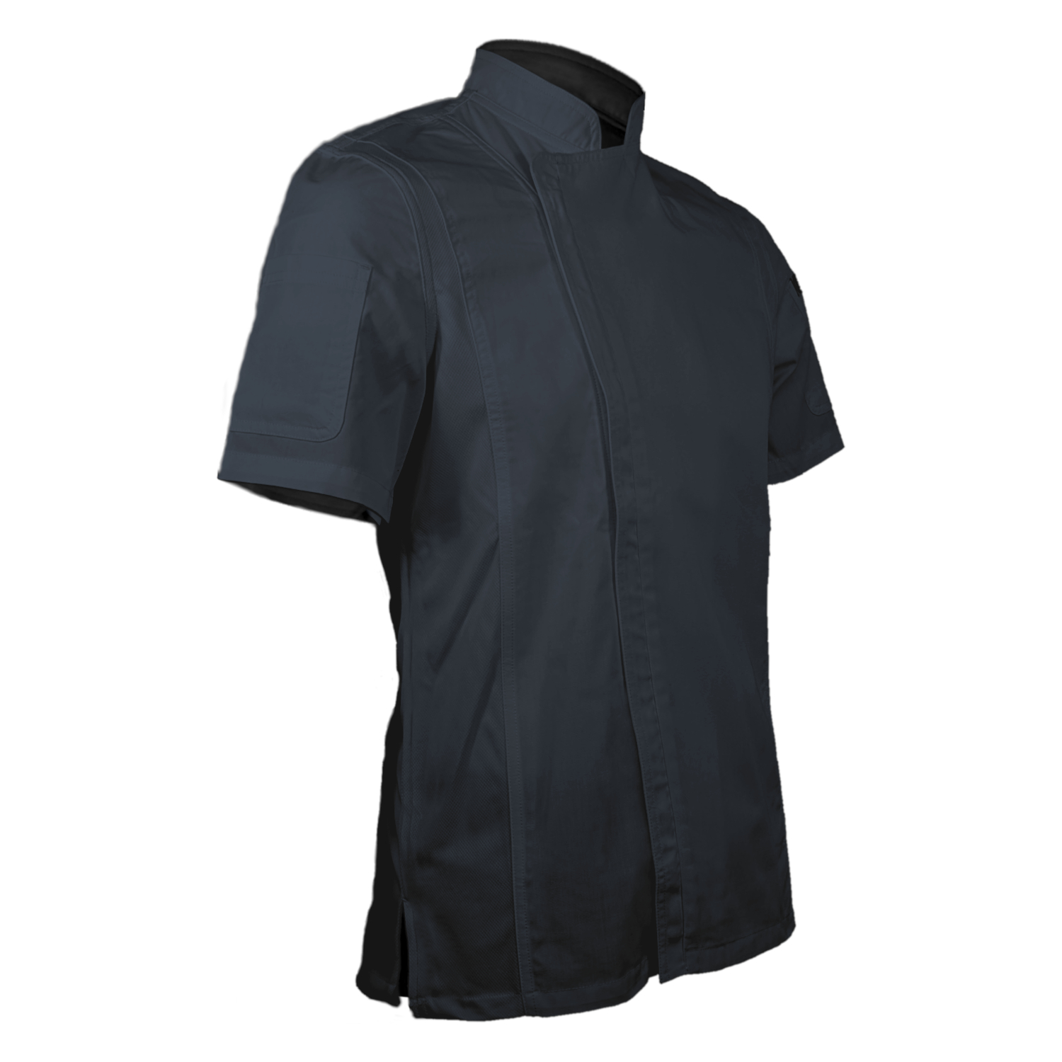 Men's Short Sleeve Modern Chef Coat (BLANK) 9