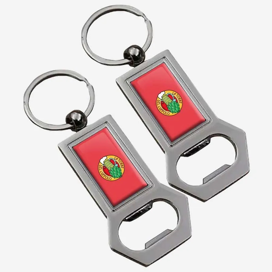 Durable Alloy Bottle Opener Keychain 4
