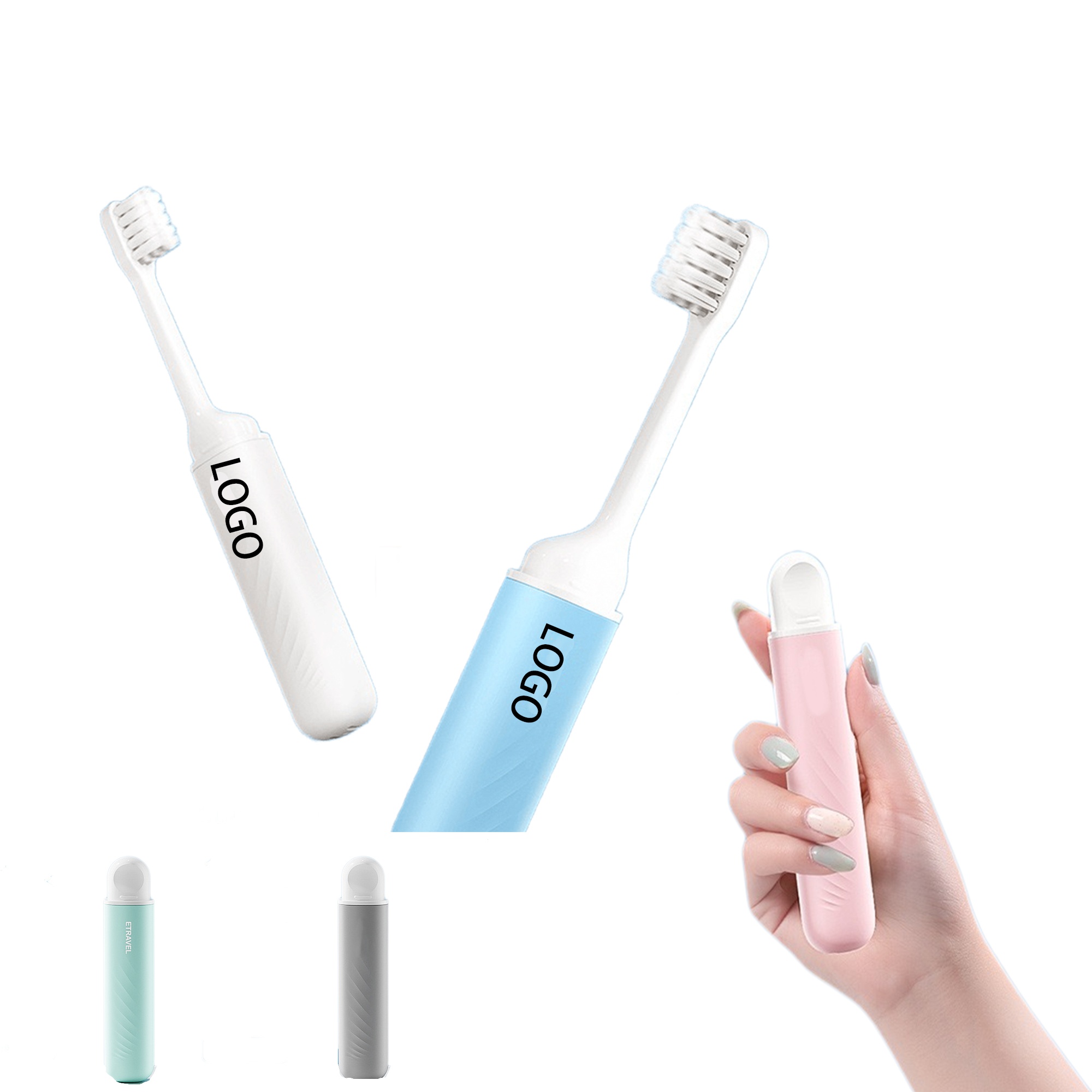 Folding Toothbrush MOQ 10pcs 2