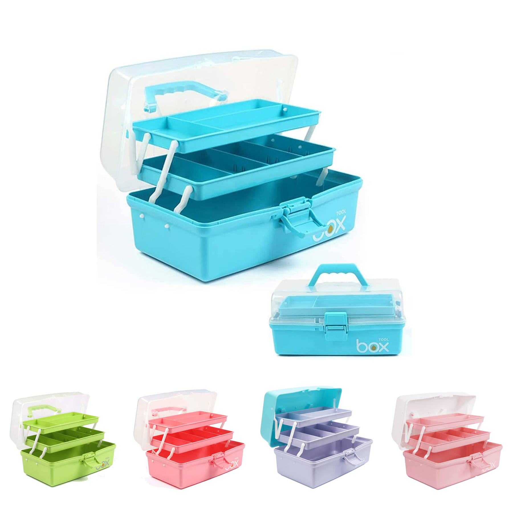 Three-Tier Multi-Use Storage Organizer Box 4