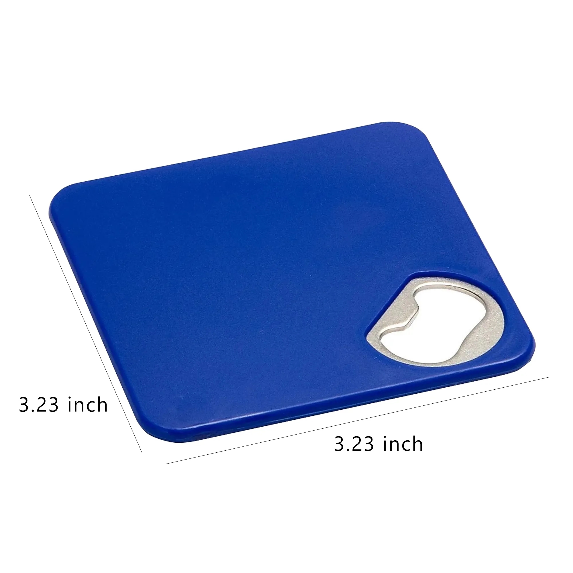 Plastic Bottle Opener Coaster 3