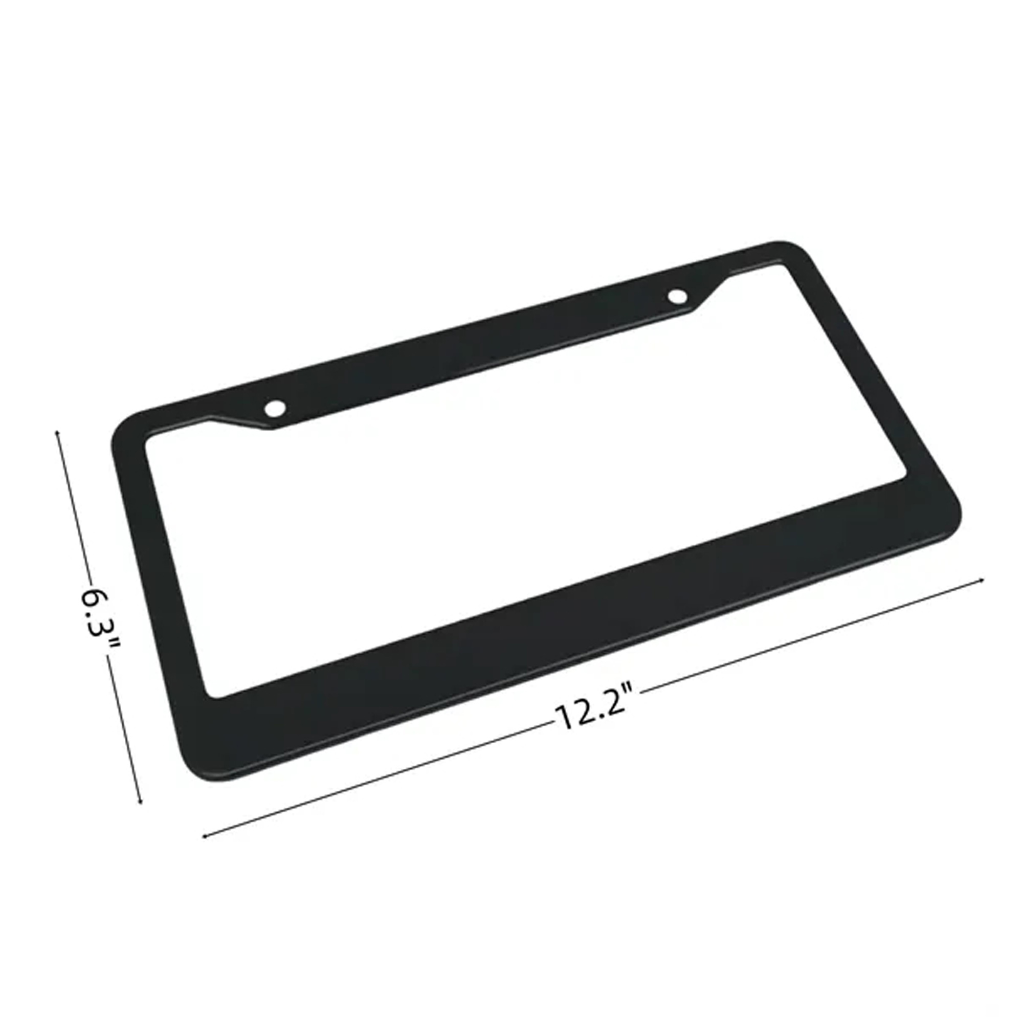 Full Color Aluminum License Plate Frames MOQ 10 PCS 2