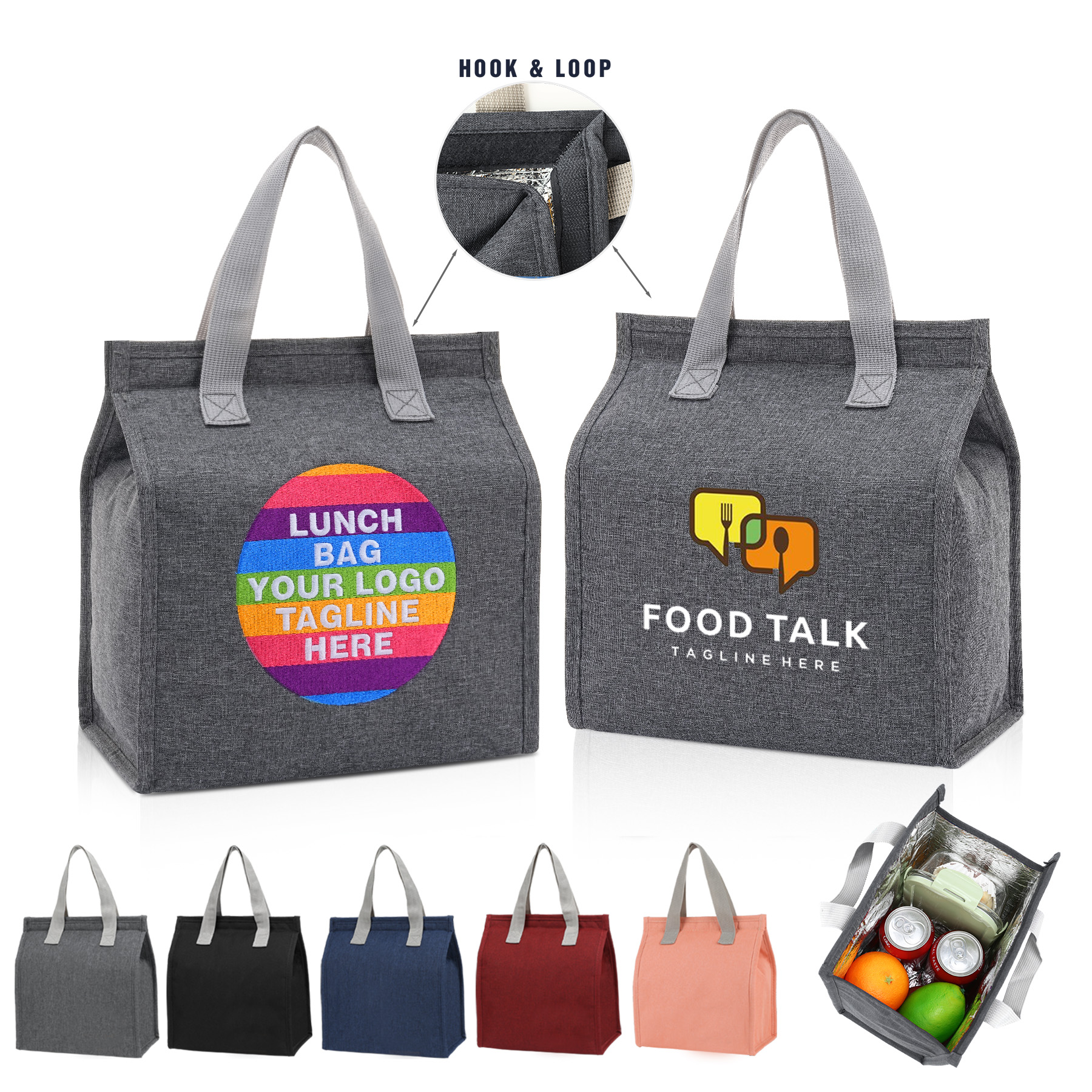 Lunchtime 6 Pack Insulated Tote Bag 10