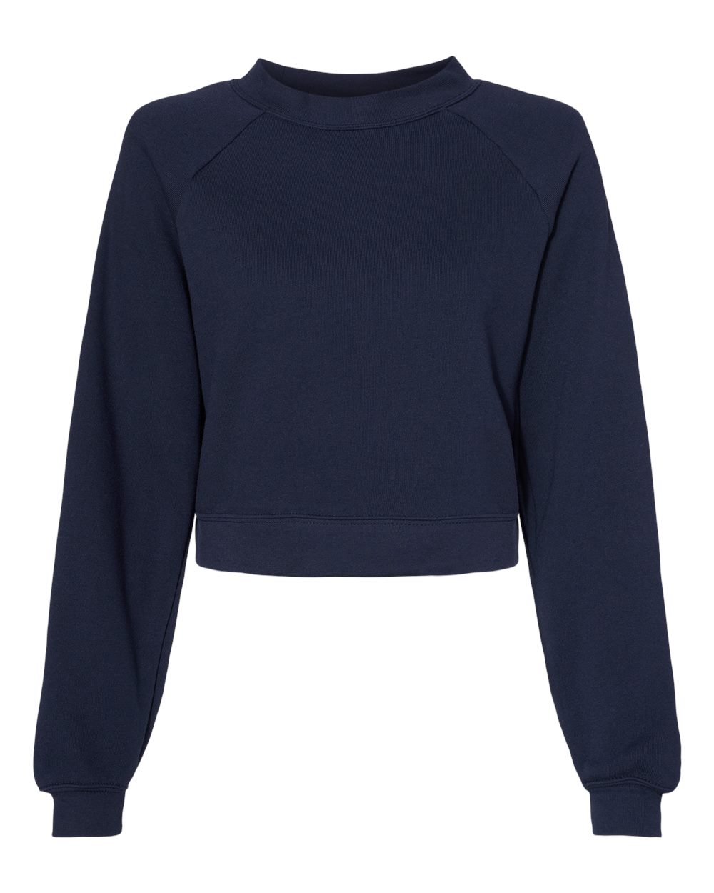 Women's Crop Raglan Crewneck Sweatshirt - 7505 26