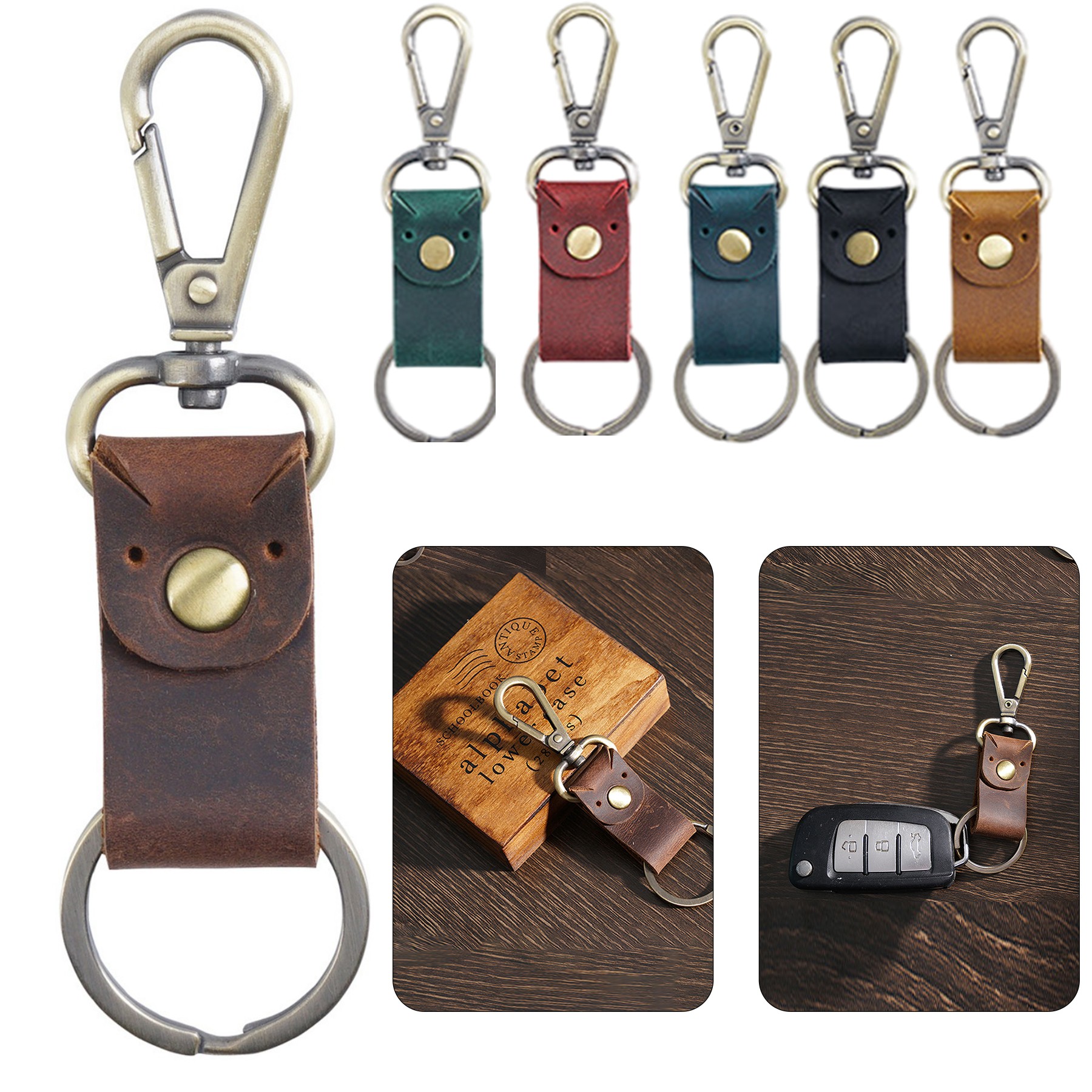 Cowhide Keychain 6