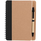 FSC® Mix 5" x 7" Eco Spiral Notebook with Pen 6