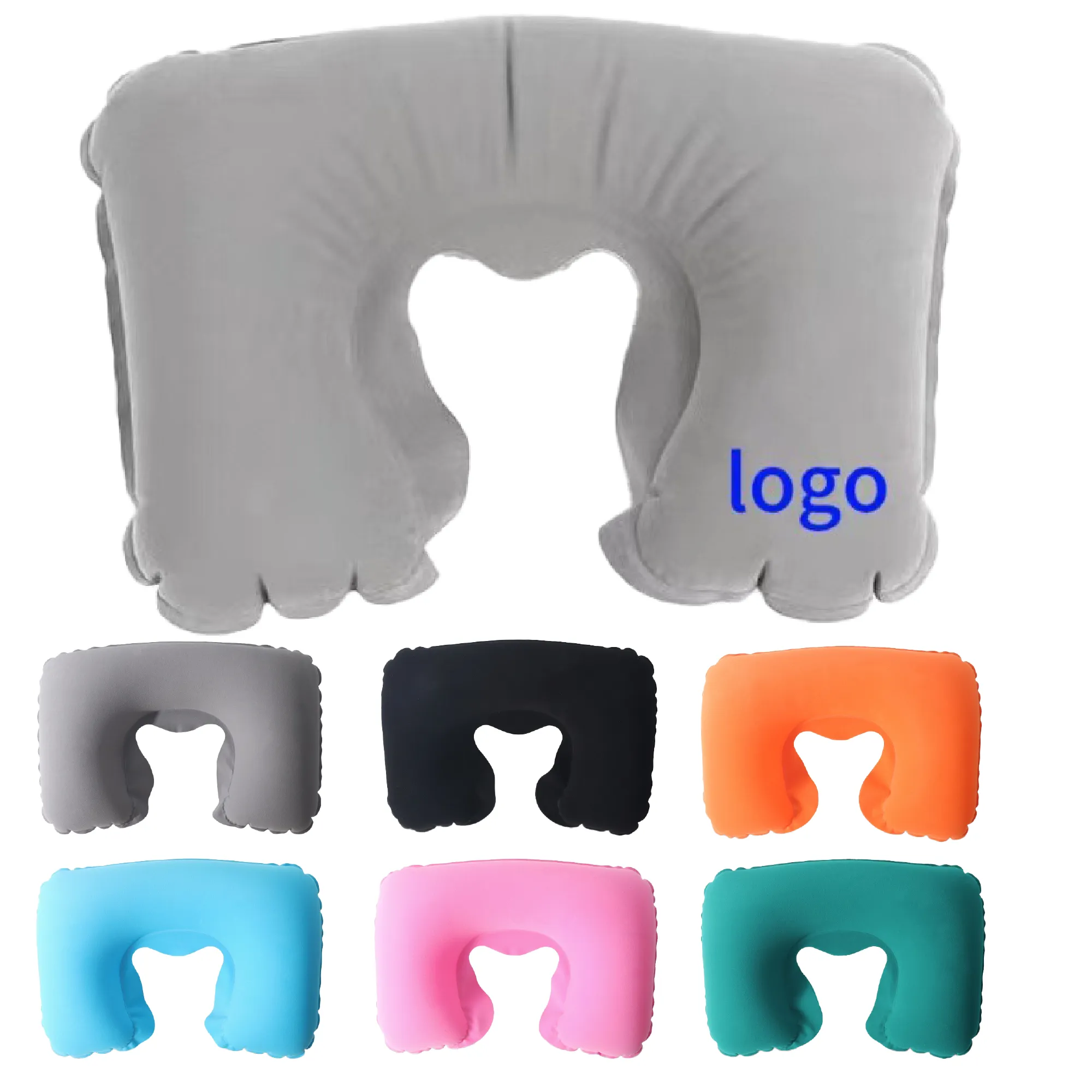 U-Shaped Inflatable Travel Pillow Neck Support