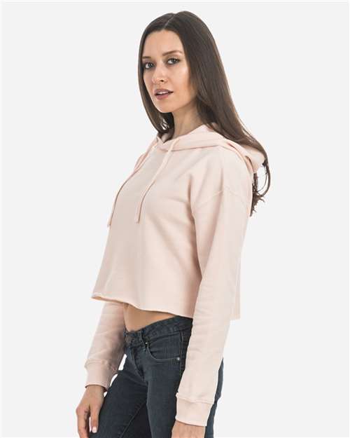 Women's Cropped Hoodie Sweatshirt - LS12000 23