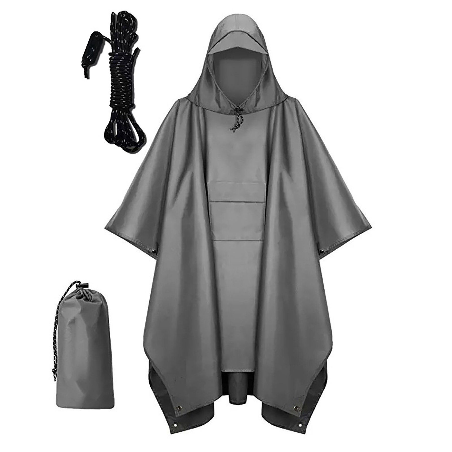 Hooded Raincoat 2
