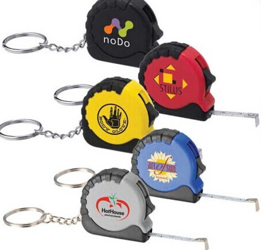 Mini Tape Measure Keychain 3ft 1