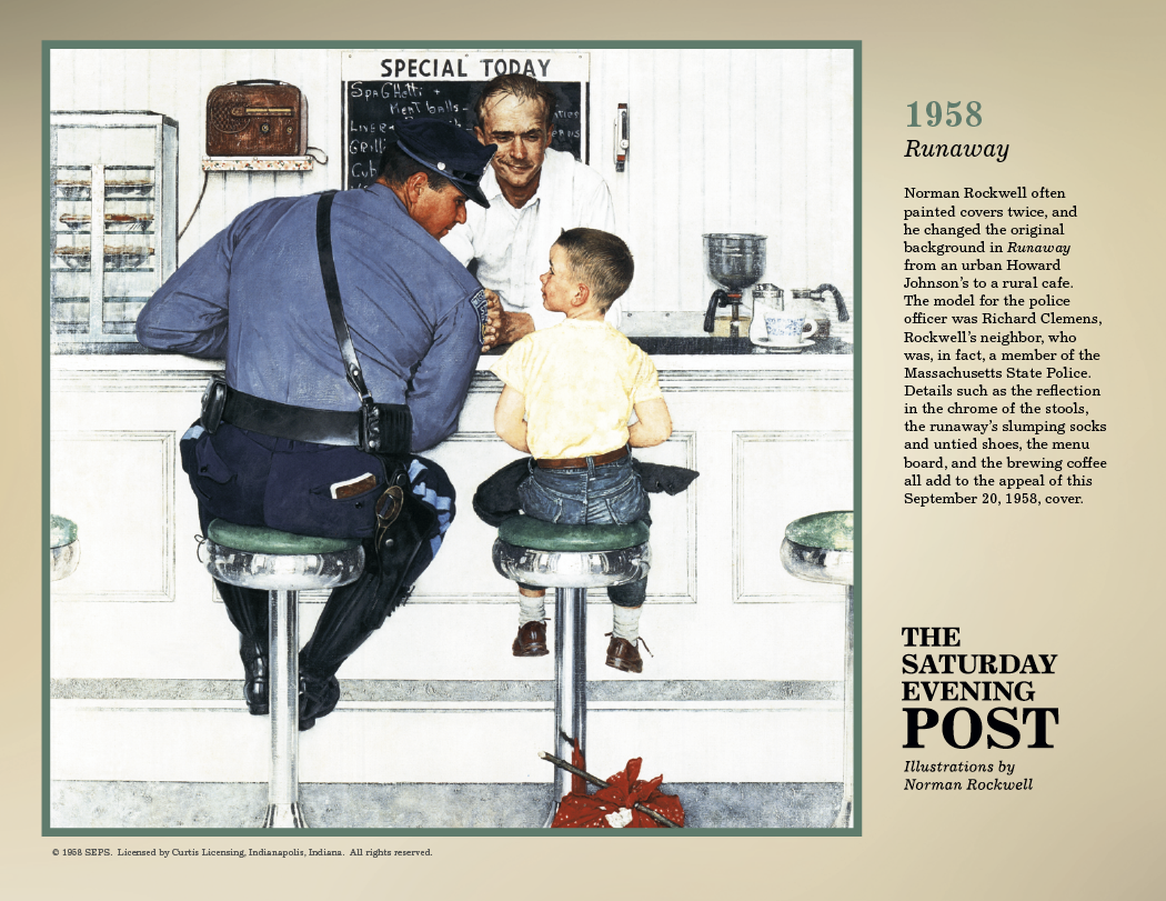 Triumph® Calendars The Saturday Evening Post Illustrations by Norman Rockwell Calendar 17