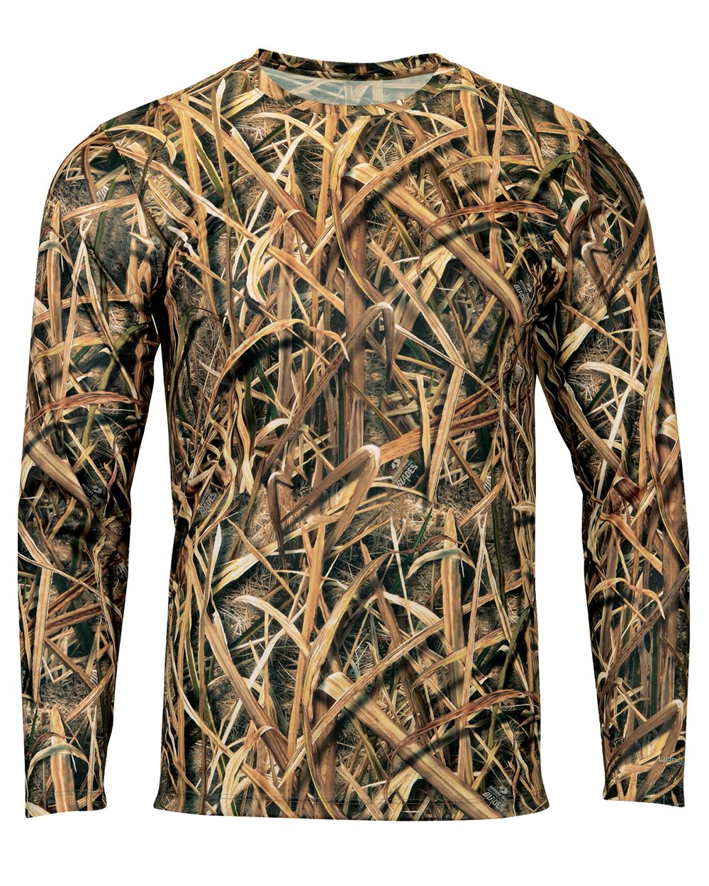 Men's Oxford Performance Camo Print Long Sleeve T-Shirt - 237 8