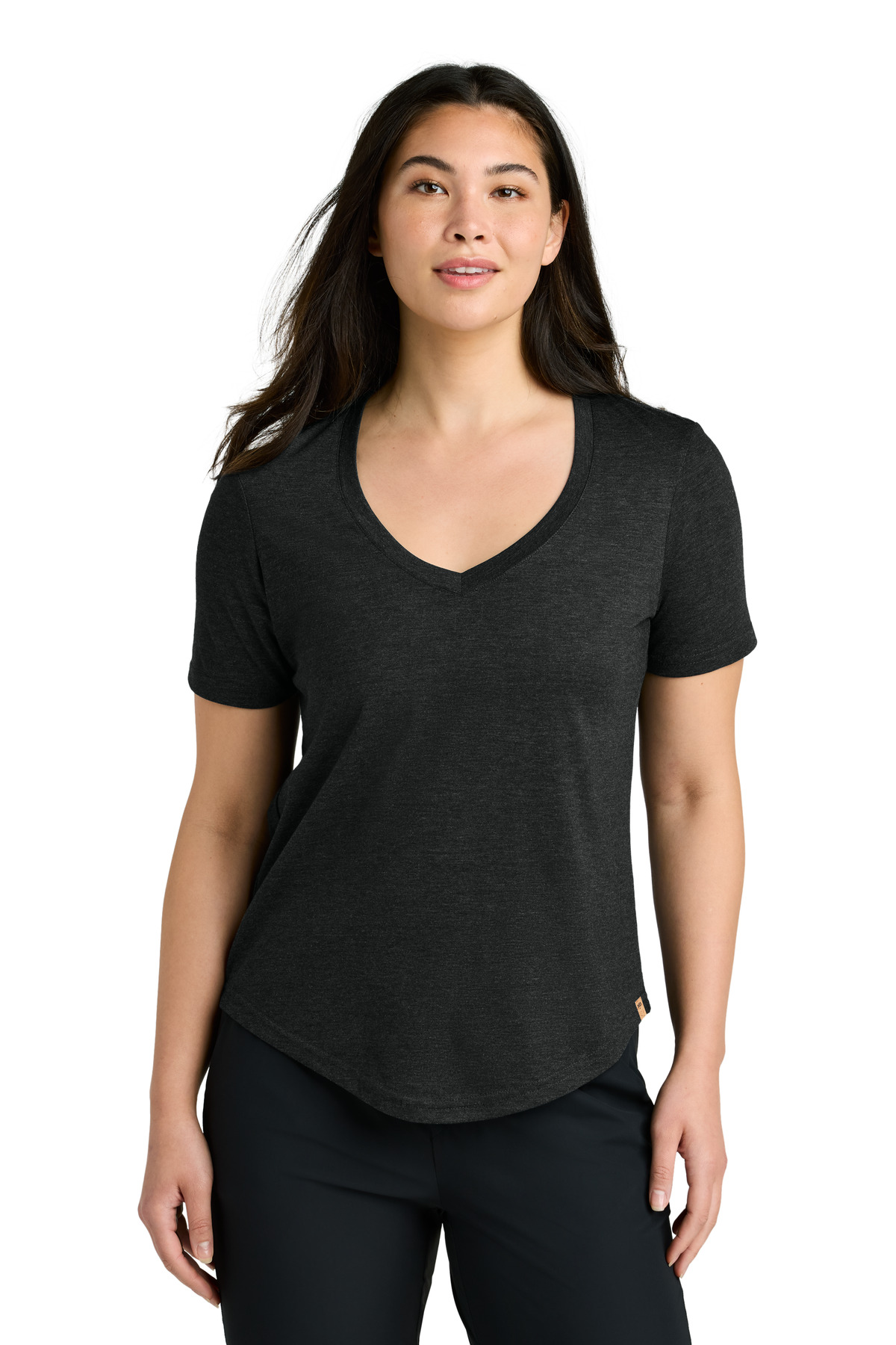 tentree Women's TreeBlend V-Neck T-Shirt TTCW5646 19