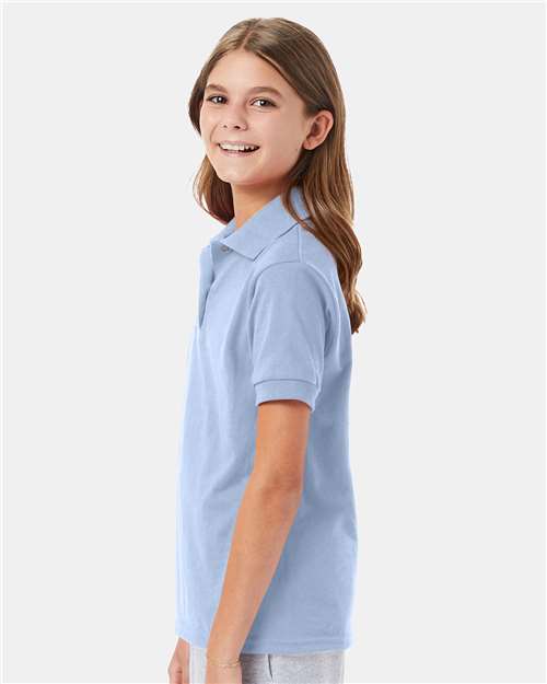 Youth EcoSmart® Jersey Polo - 054Y 64