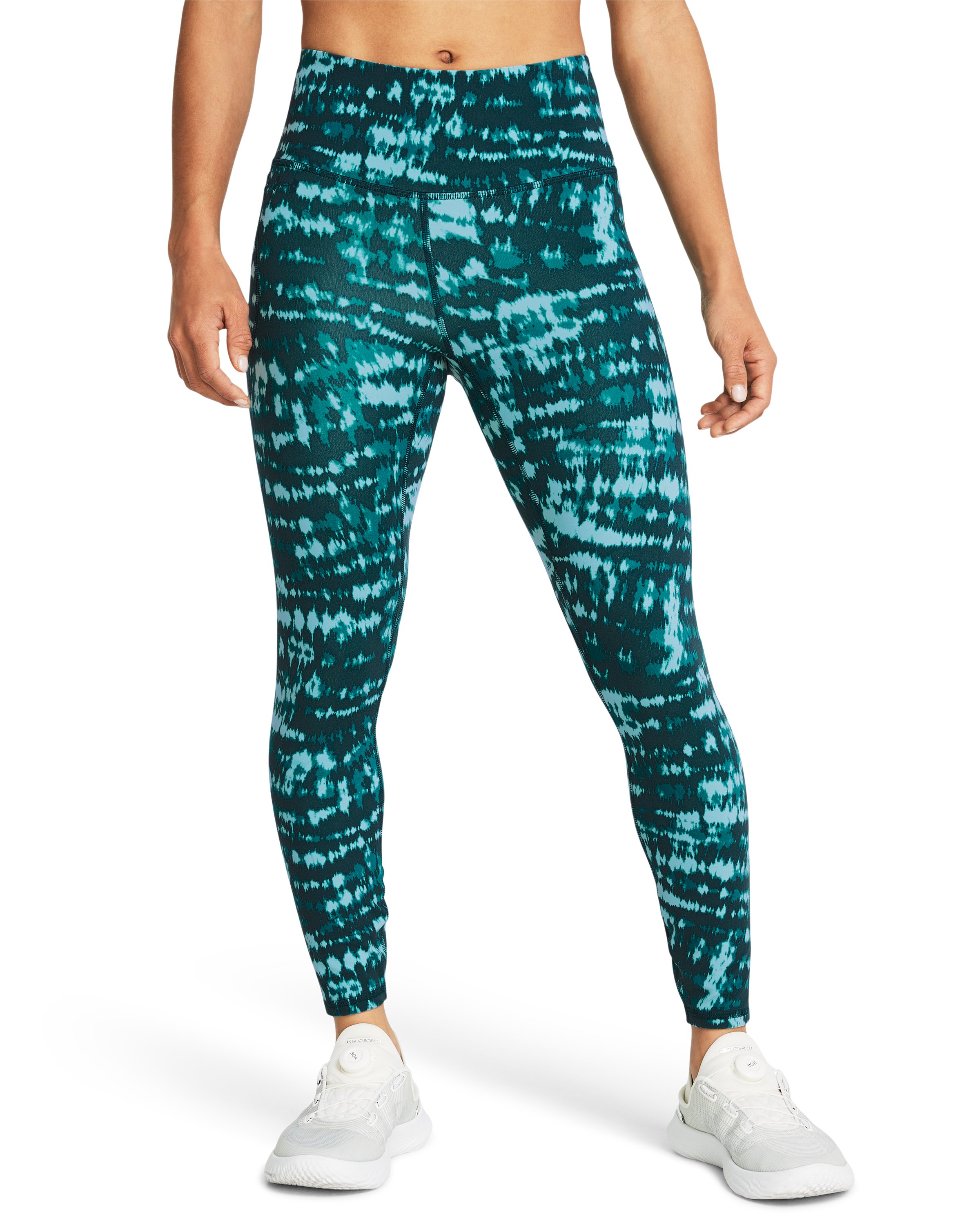 UA Motion Printed Women's Ankle Leggings 2