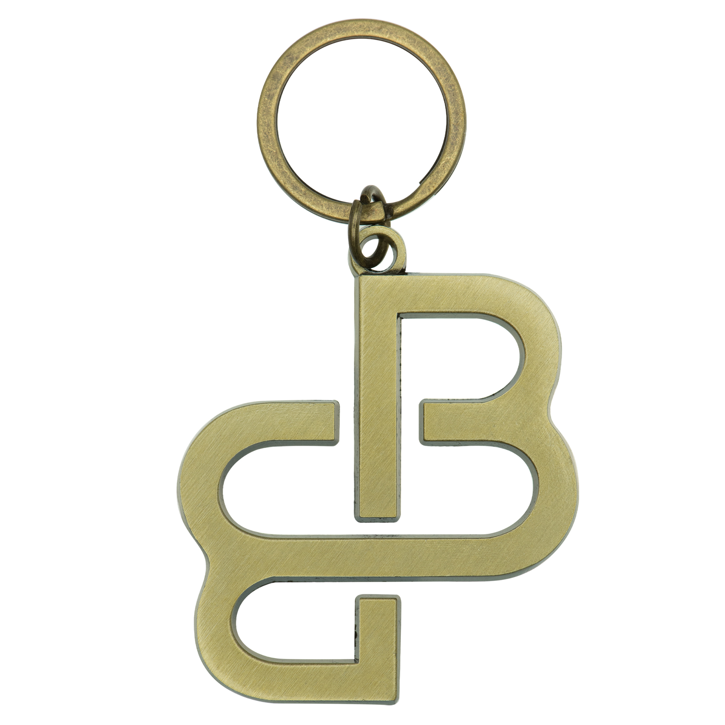 Custom Keytag Die Cast Keychain (1-3/4") 1