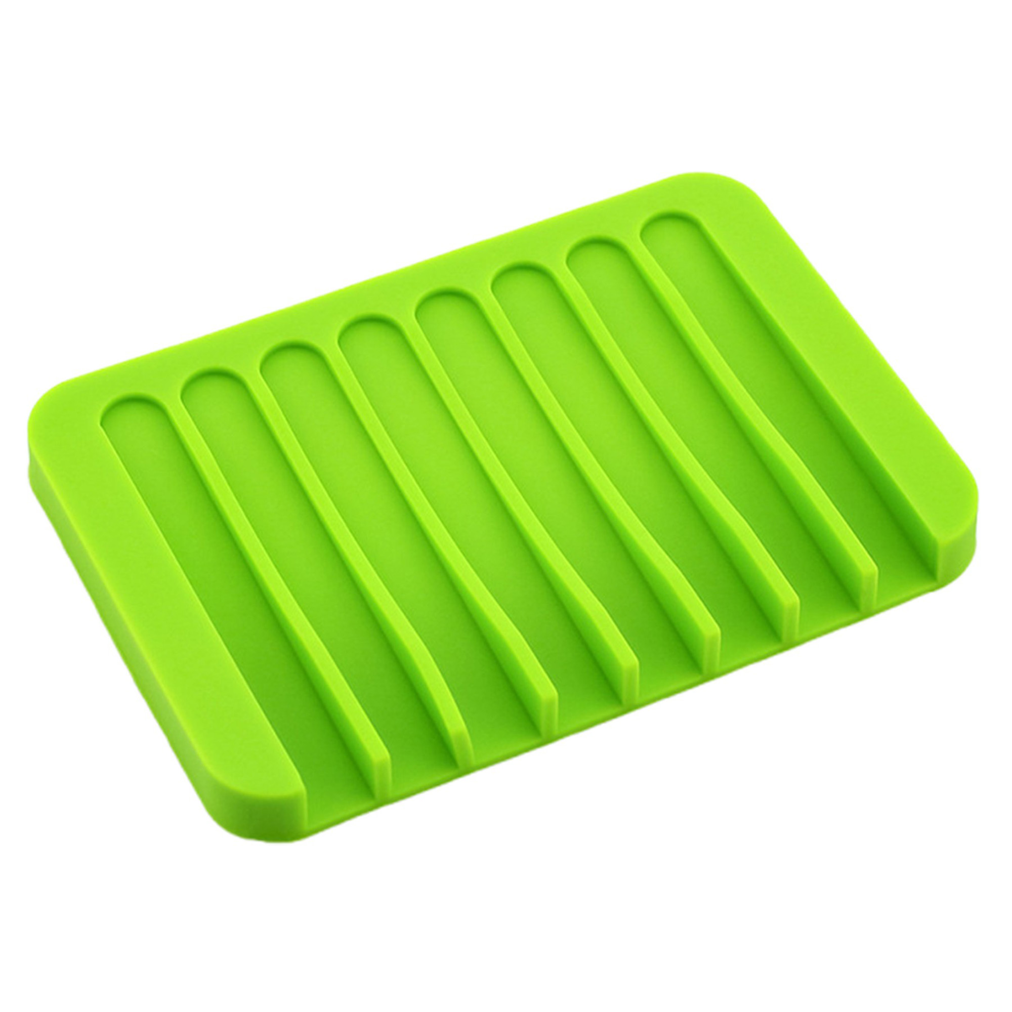 Silicone Bathroom Soap Shelving Saver Holder 3