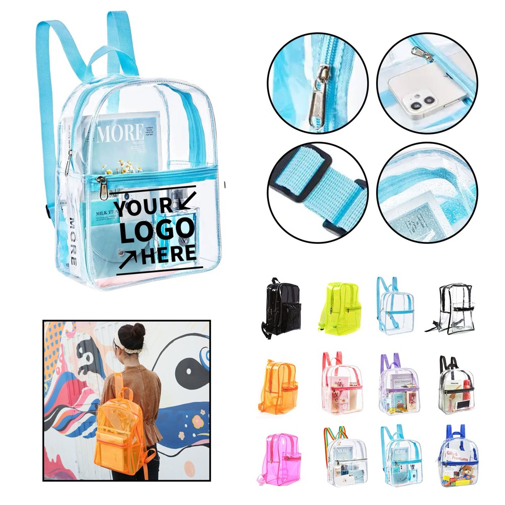 Stadium Approved Clear Mini Backpack 2