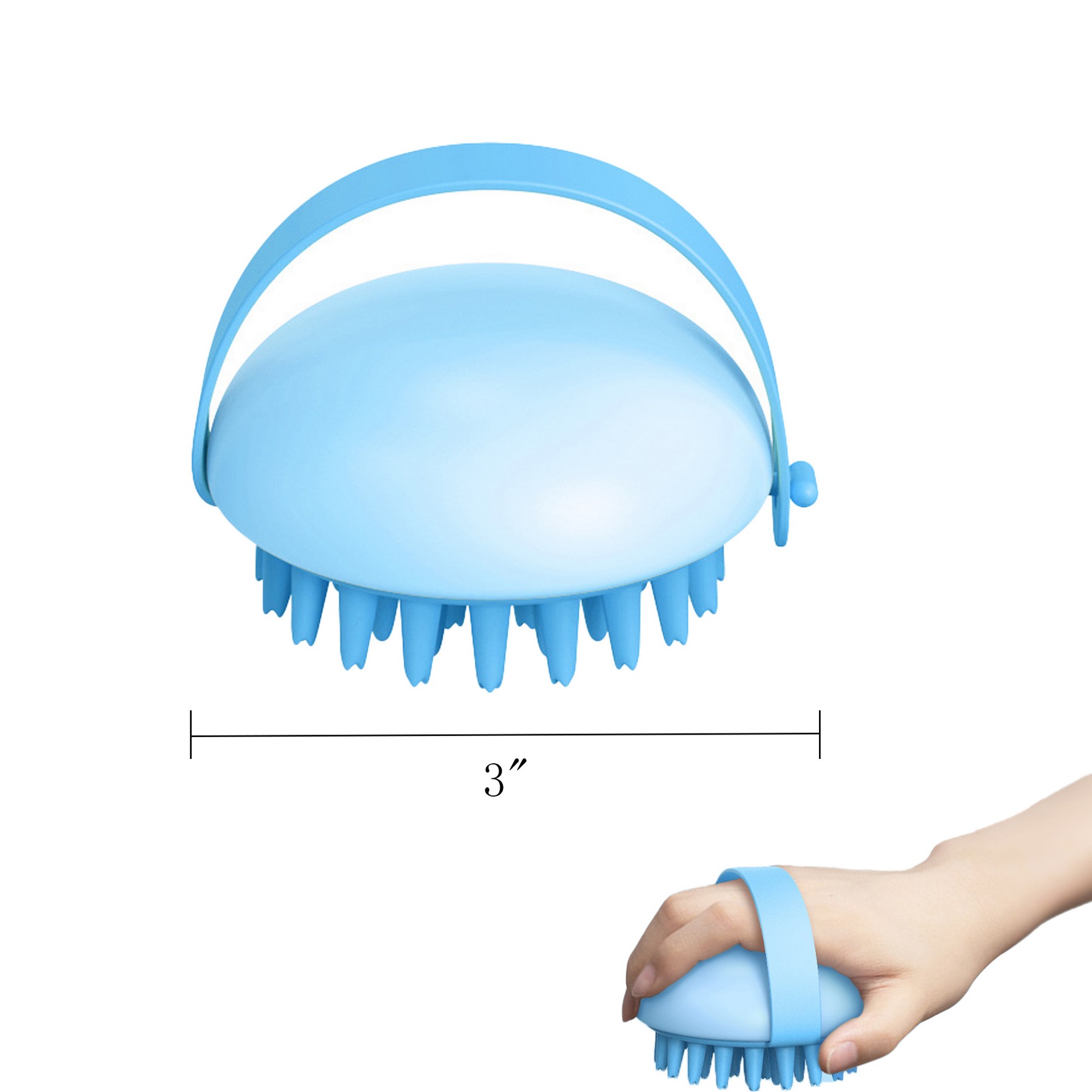 Silicone Pet Bath Brush 1