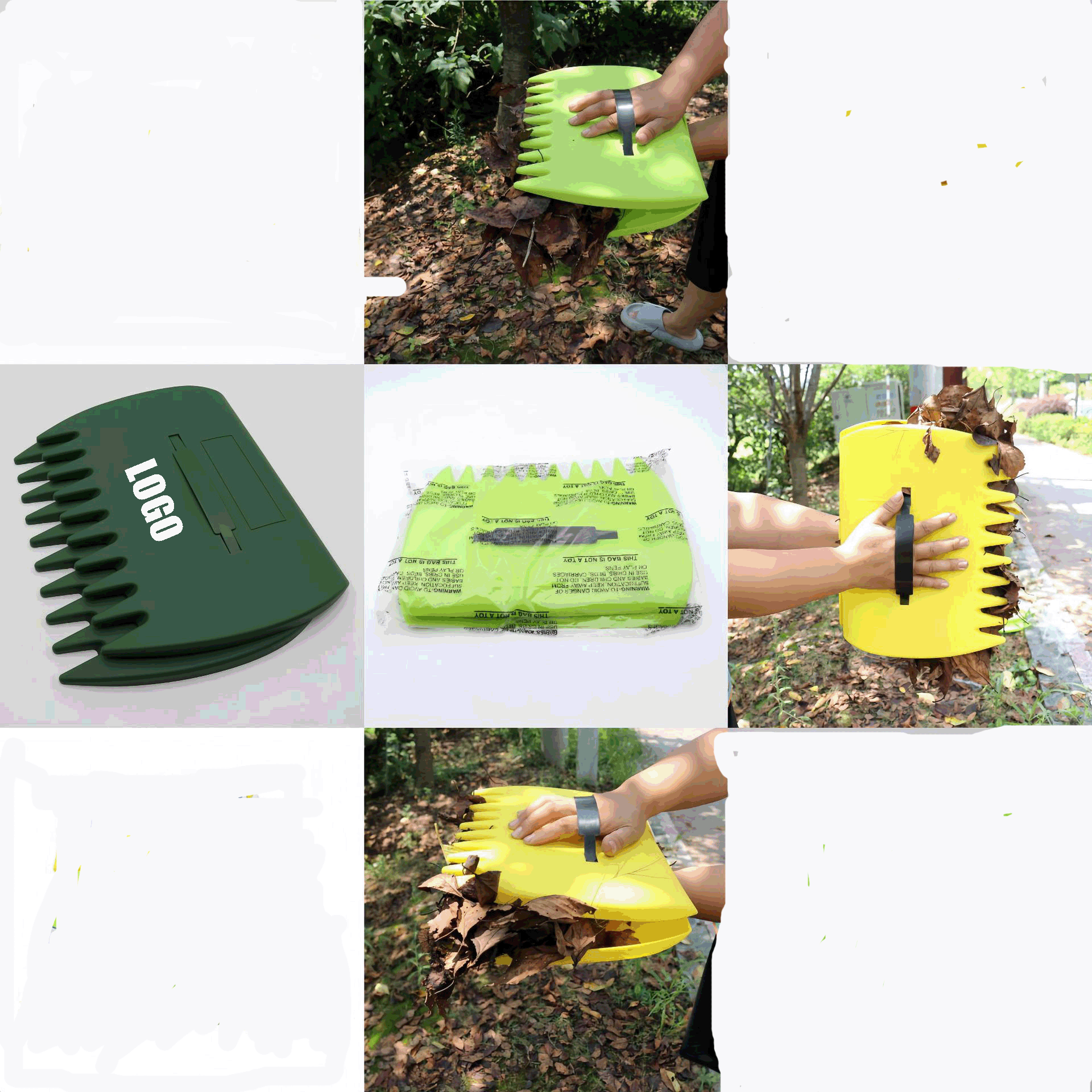 Garden and Yard Leaf Scoops Hand Rakes/Leaf Scoops 2