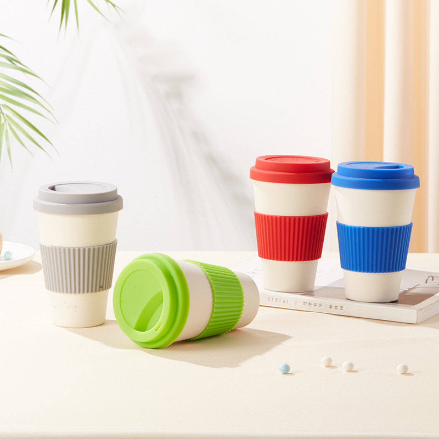 16Oz Bamboo Fiber Coffee Mug 6