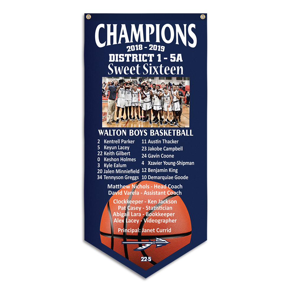 4' x 8' Champion Banner