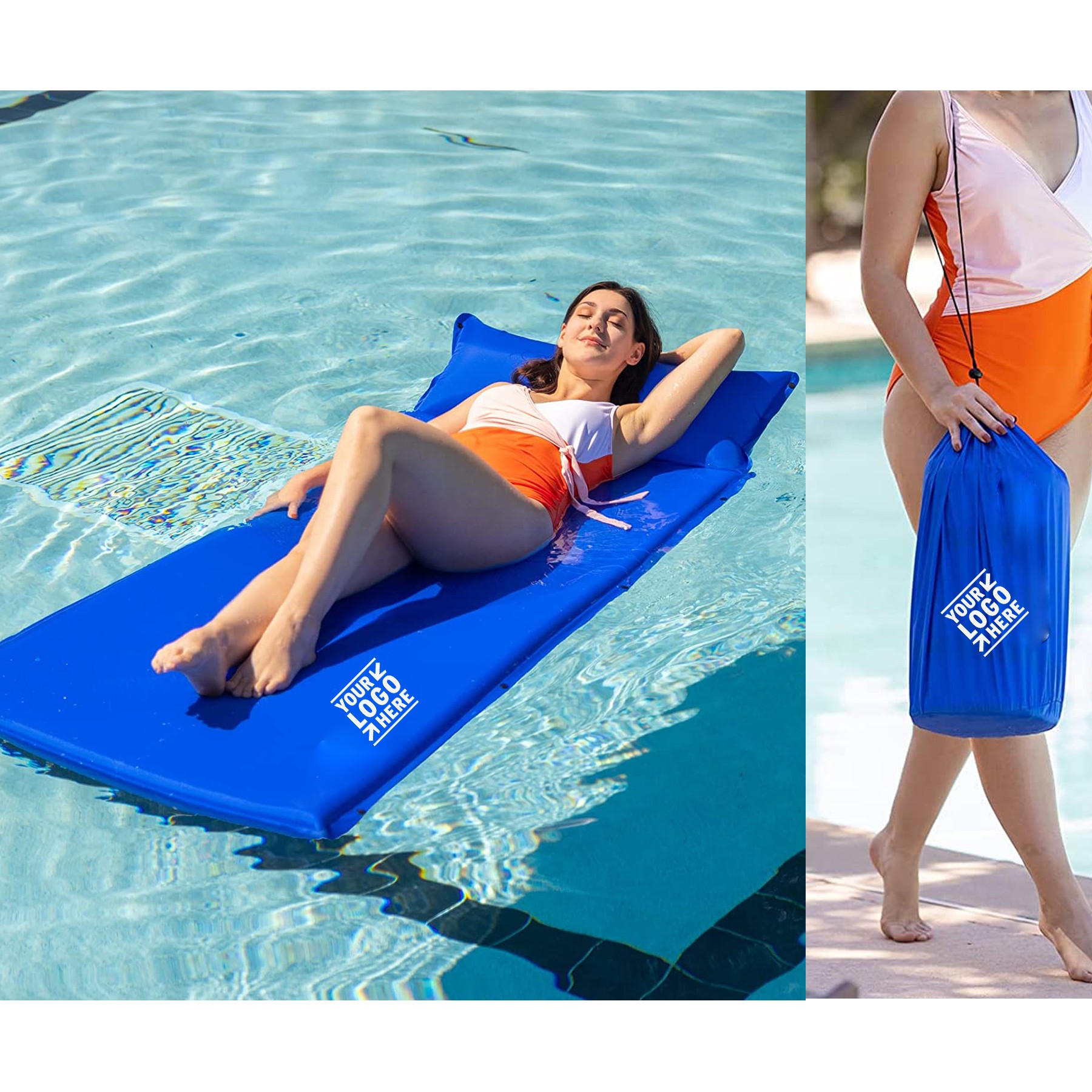 Self Inflating Pool Float 2