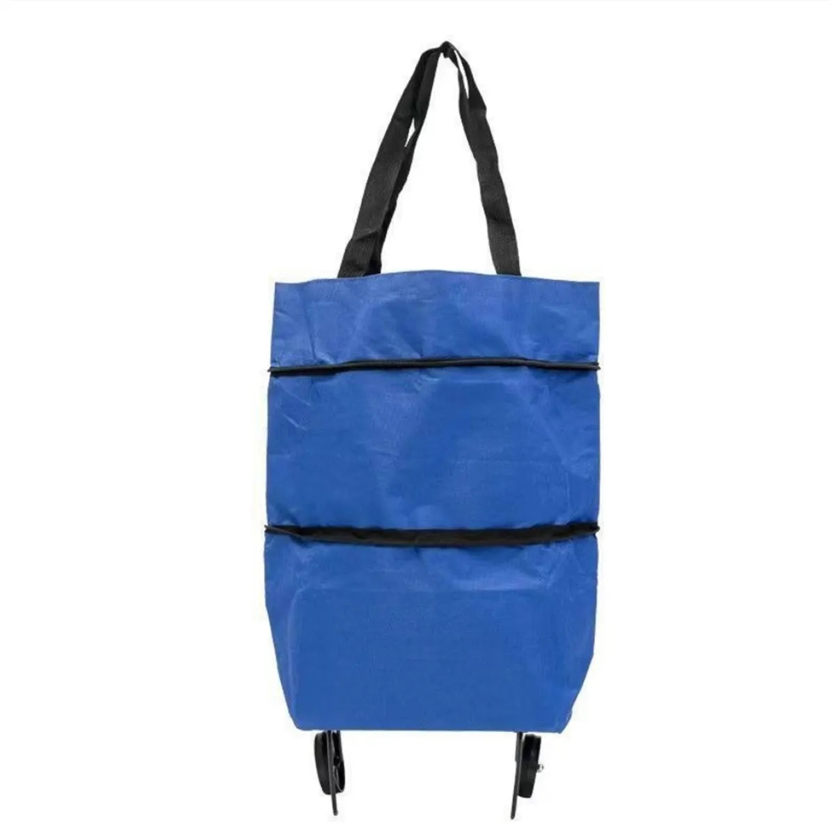 16L Lightweight foldable shopping bag trolley with wheels 7