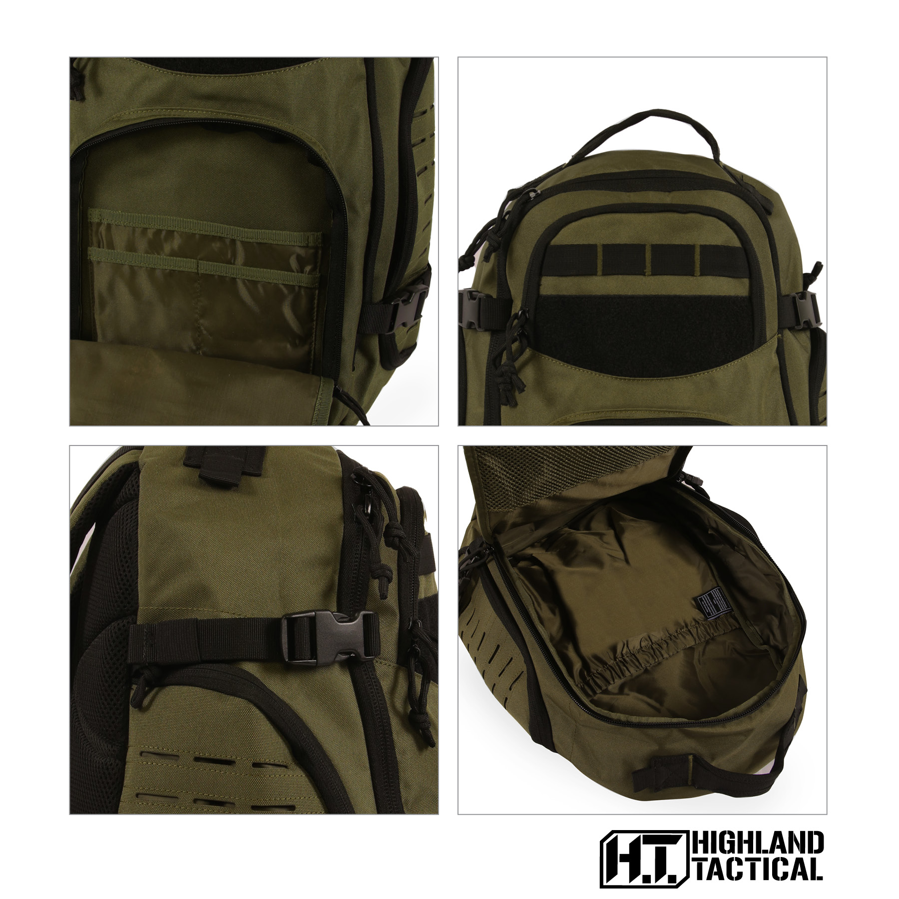 Highland Tactical® Roger Laptop Backpack 74