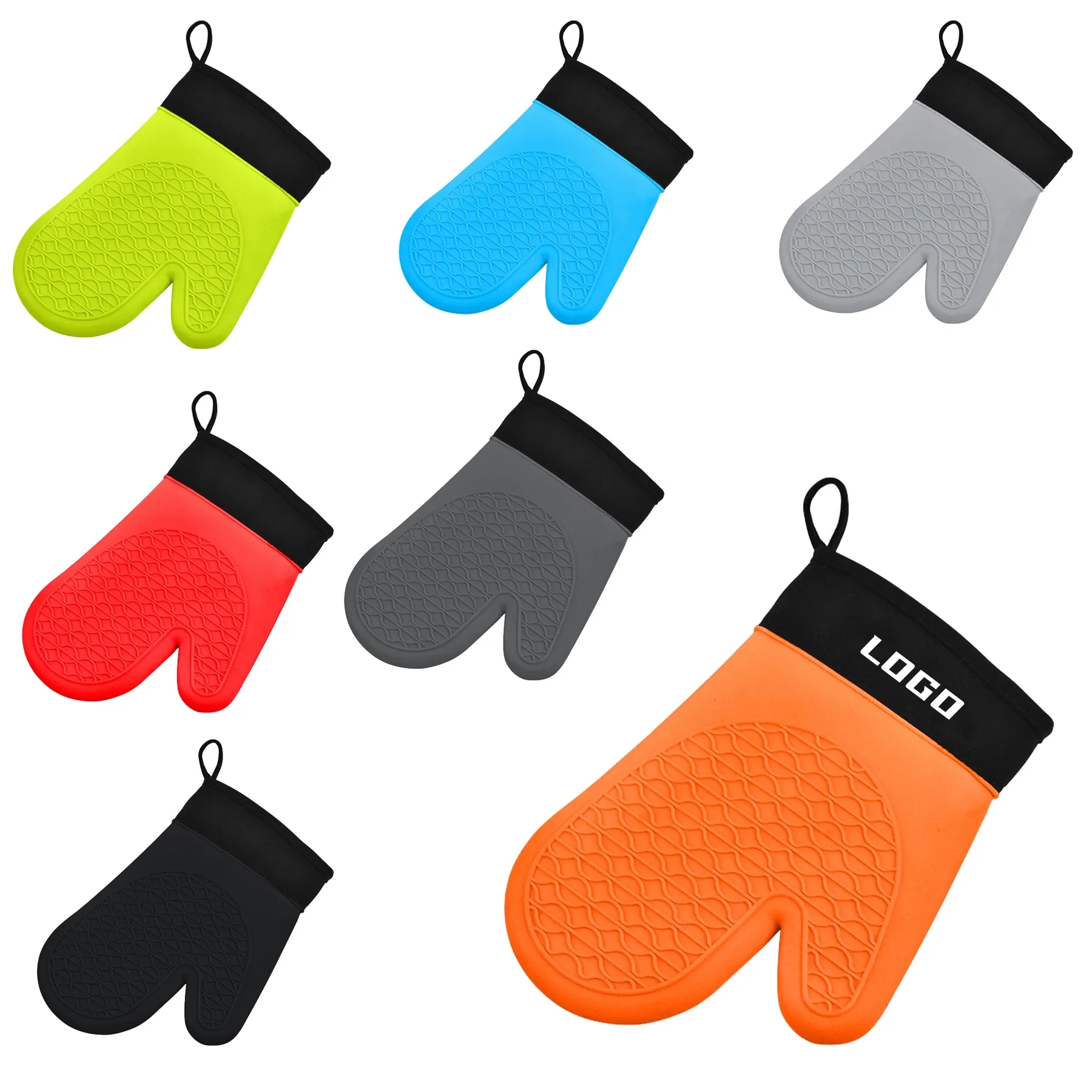 Silicone Heat Resistant Oven Gloves