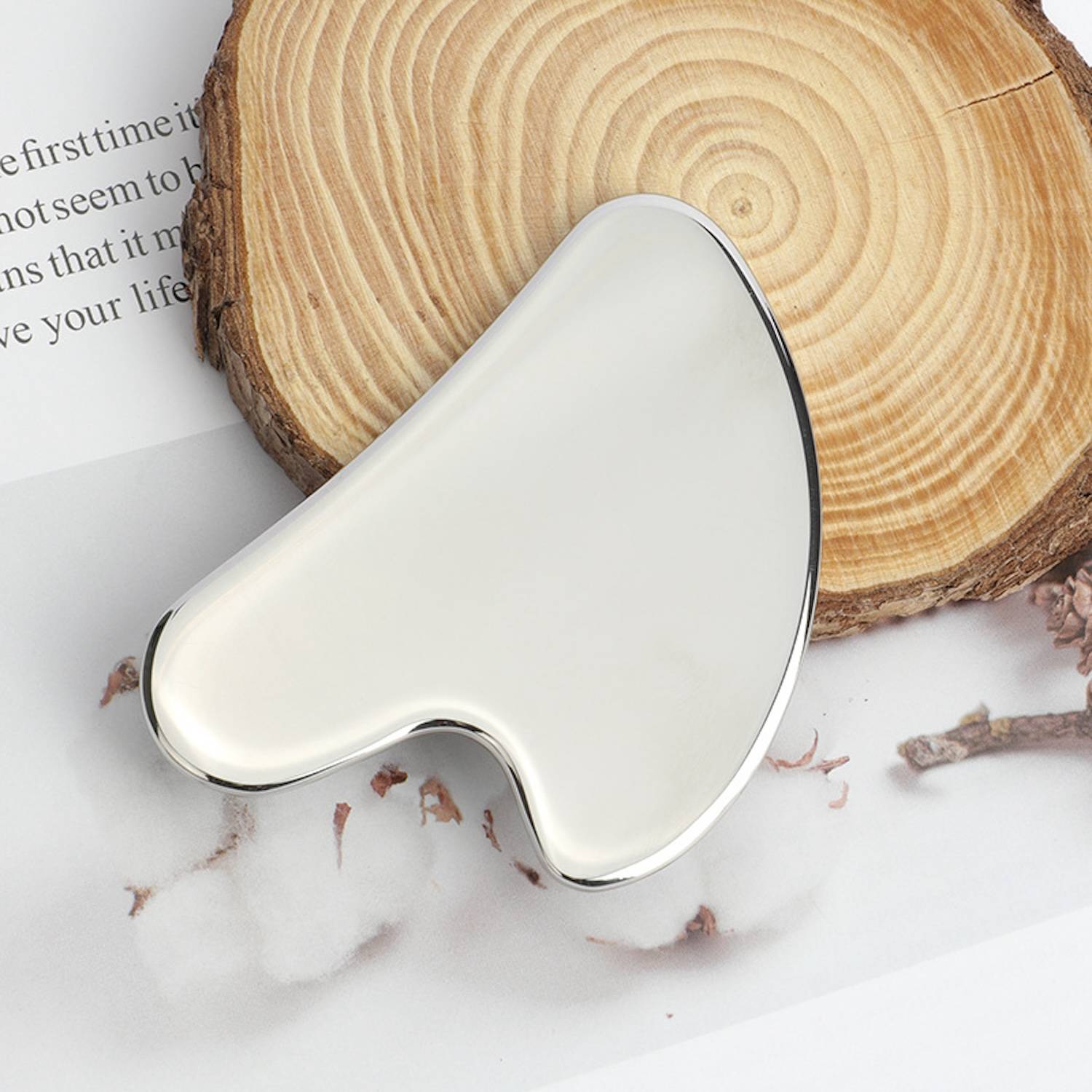 Heart-shaped Stainless Steel Massage Board 3