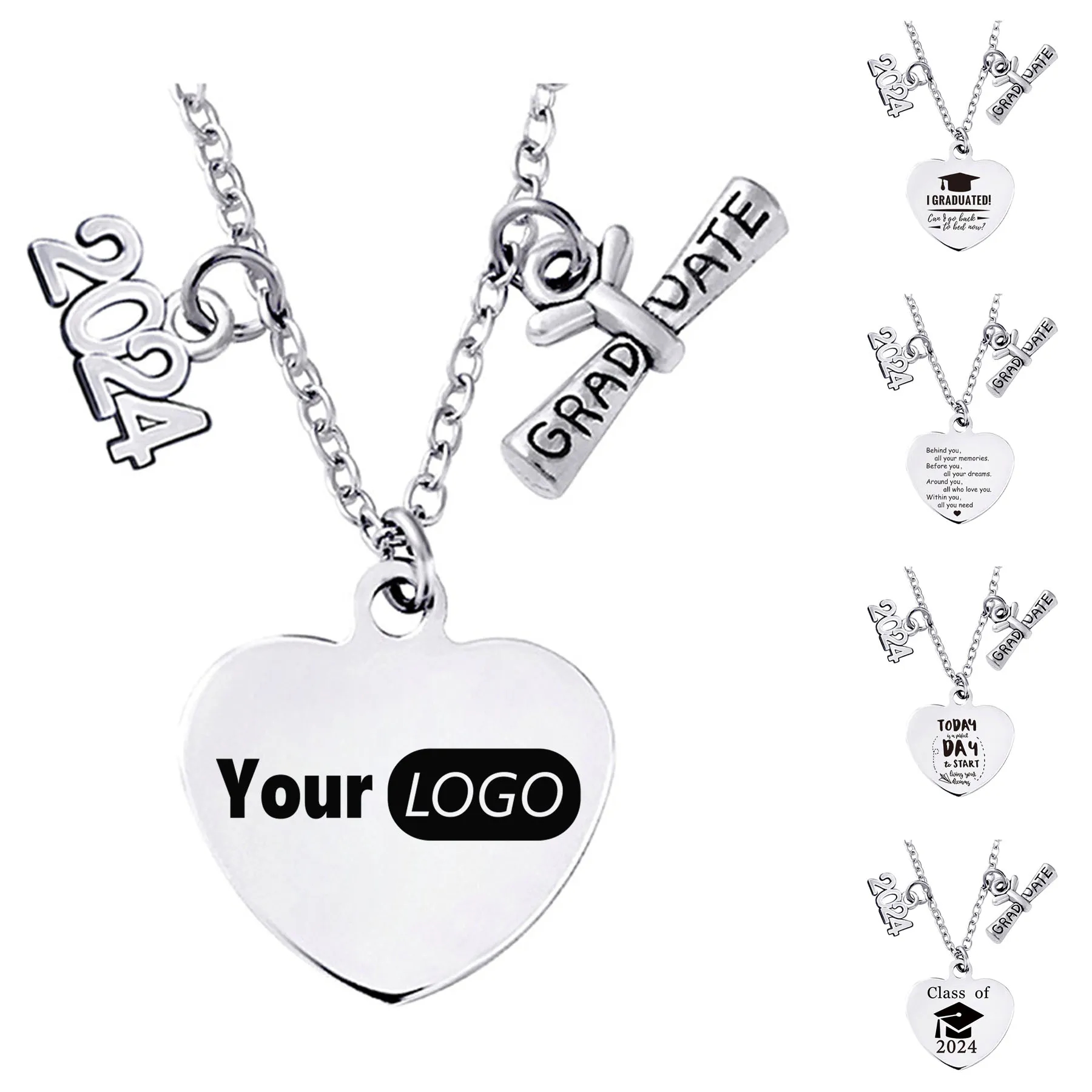 Stainless Steel Graduation Gift Necklace 2